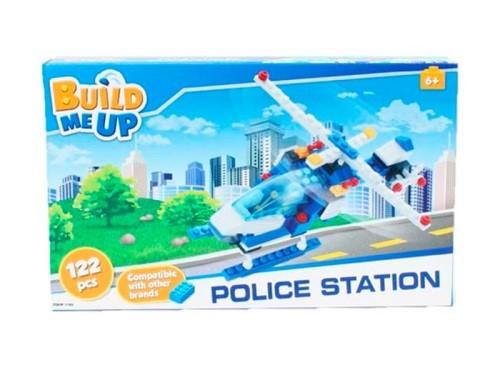 MIKRO -  BuildMeUp stavebnica - Police station 122ks - stavebnica