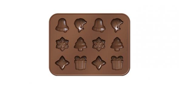 Tescoma Delícia CHOCO - Formičky na čokoládu DELÍCIA CHOCO, vianočné motívy