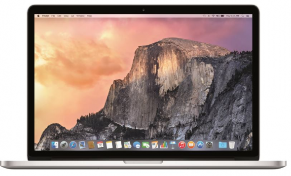 Apple MacBook Pro 15 - Strieborný