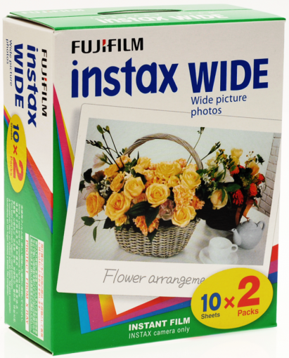 Fujifilm Instax wide FILM 20 - Fotopapier určený pre fotoaparáty Instax WIDE
