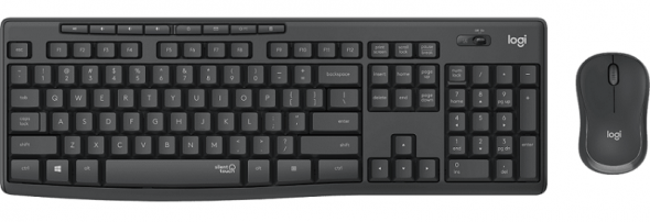 Logitech MK295 Silent Wireless Combo CZ/SK - Wireless klávesnica s myšou
