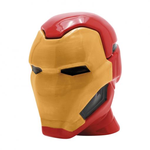 Hrnček Iron Man 3D meniaci sa 450ml - Teplom meniaci sa hrnček