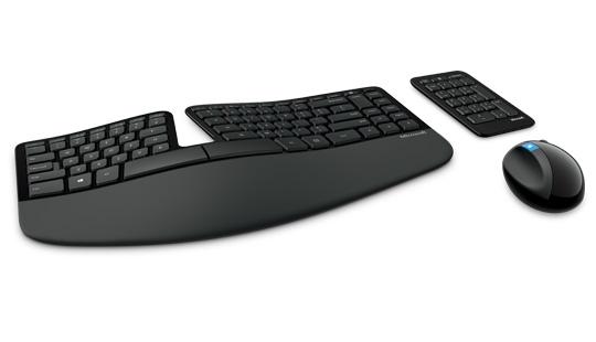 Microsoft Sculpt Ergonomic Desktop Wireless, CZ&SK - Wireless klávesnica s myšou