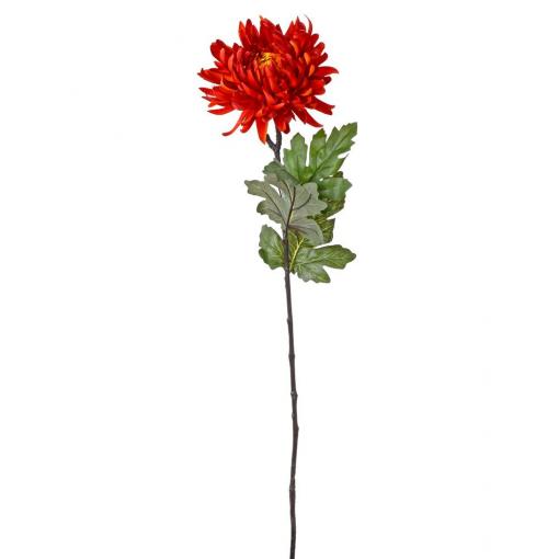 Chryzantéma kus červeno-oranžová 60x17cm - Umelé kvety