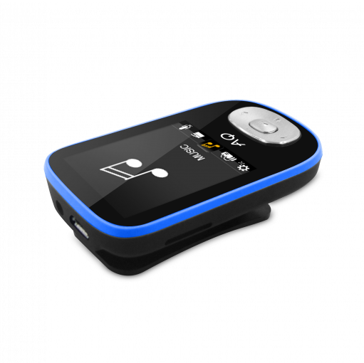 Acoustique Quality MP03BL modrý - MP4 prehrávač s Bluetooth
