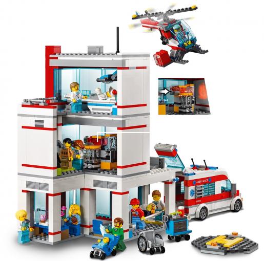 LEGO City VYMAZAT LEGO City 60204 Nemocnica - Stavebnica