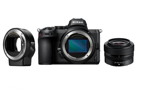 Nikon Z 5 + 24-50mm f/4.0-6.3 VR + FTZ KIT - Digitálny fotoaparát