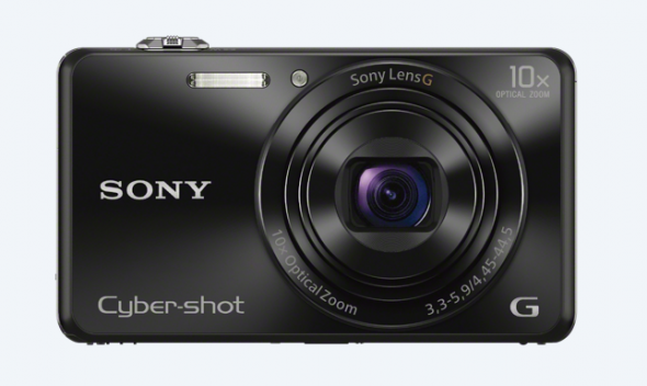 Sony Cyber-Shot DSC-WX 220B čierny vystavený kus - Digitálny fotoaparát