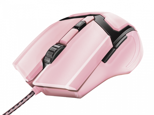Trust GXT 101P Gav Optical Gaming - pink - Hráčska optická myš