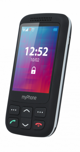 MyPhone HALO S čierny - Mobilný telefón