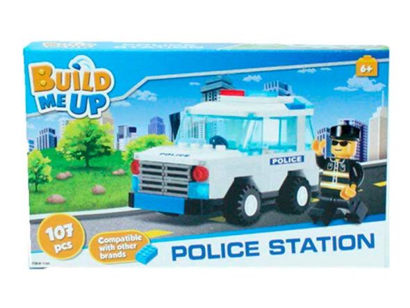 MIKRO -  BuildMeUP stavebnica - Police station 107ks - stavebnica