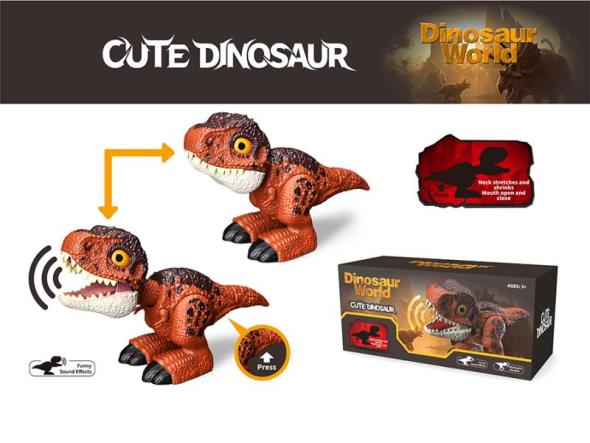 MAC Toys Dinosaurus na batérie so zvukom