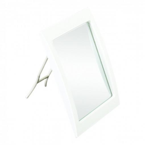 Makro - Zrkadlo 13x18cm biele