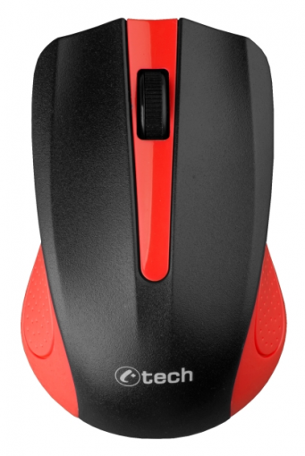 C-Tech WLM-01 červená - Wireless optická myš