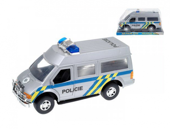 MIKRO -  Auto slovenská polícia 27cm, zotrvačník - Model