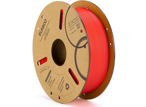 ELEGOO PLA 1.75, 1 kg, červená - Filament – materiál PLA
