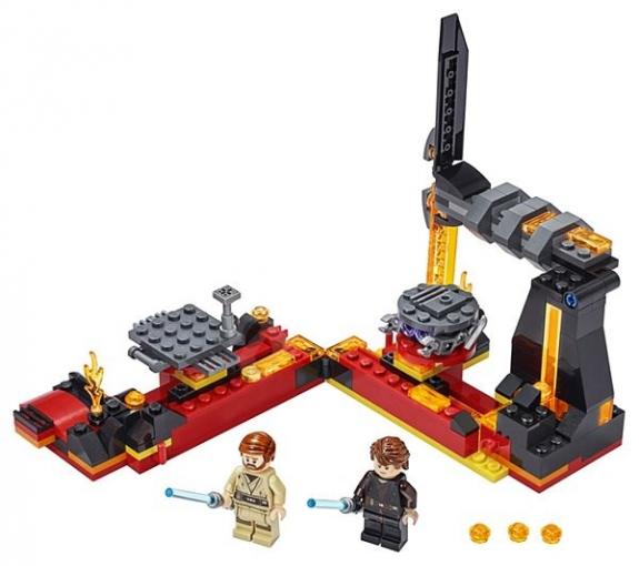 LEGO Star Wars Duel na planéte Mustafar - Stavebnica