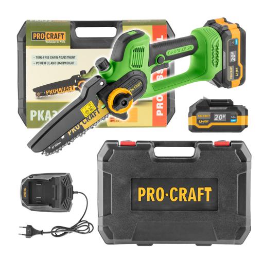 Procraft PKA35  + doručenie zadarmo  - Aku ručná píla, vrátane AKU a nabíjáčky