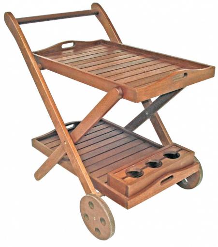 Hecht SERVING - Servírovcí vozík drevený