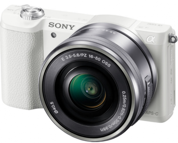 Sony ILCE 5100LW biely + 16-50 mm - Digitálny fotoaparát