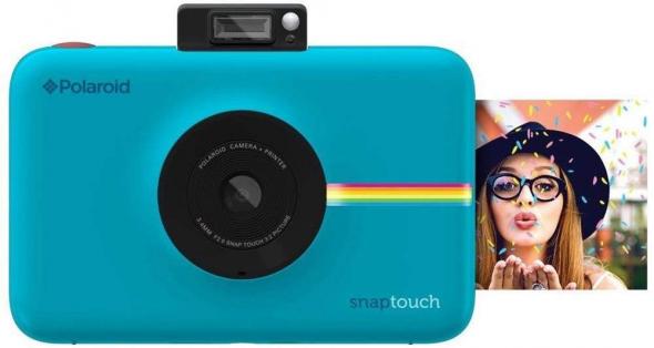 Polaroid SNAP Touch modrý - Fotoaparát s automatickou tlačou