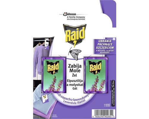 Raid - Odpudzovač na mole s vôňou levandule 2ks