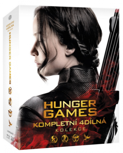 Hunger Games 1-4 - Blu-ray kolekcia (5BD)