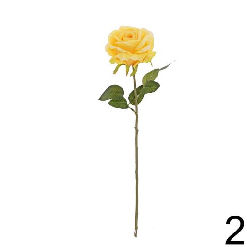 Ruža kus 45cm žltá - Umelé kvety