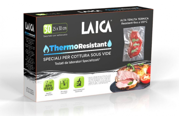 LAICA TR1000 vystavený kus - Špeciálne viacvrstvové sáčky Thermo Resistant