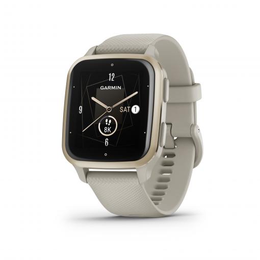 Garmin VENU SQ2 Music Cream Gold/French Gray - Smart hodinky