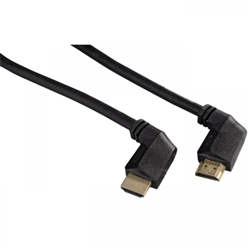 Hama HDMI kábel vidlica-vidlica, kolmé konektory, pozlátený, 3*, 3 m - Kábel