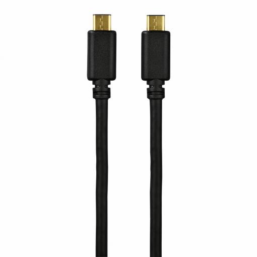 Hama kábel USB-C to USB-C 3.1 Gen1 PD čierny 0.75m - prepojovací kábel USB-C