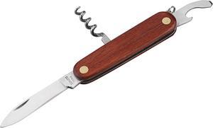 EXTOL - Nôž zatvárací, drevená rukoväť