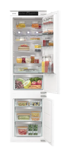 Gorenje NRKI519D61WF  + kupóny na daľší nákup  - Chladnička kombinovaná zabudovateľná