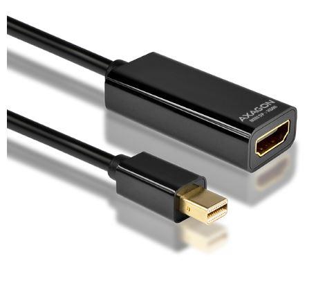 AXAGON redukcia Mini DisplayPort - HDMI - redukcia