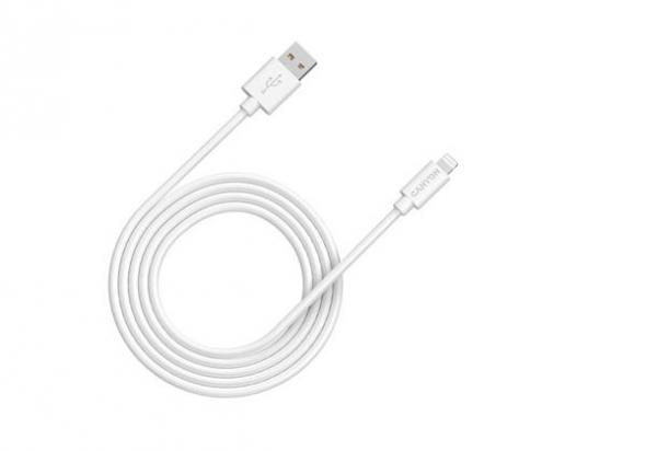 Canyon MFI-12 2m biely - lightning USB kábel na iPhone