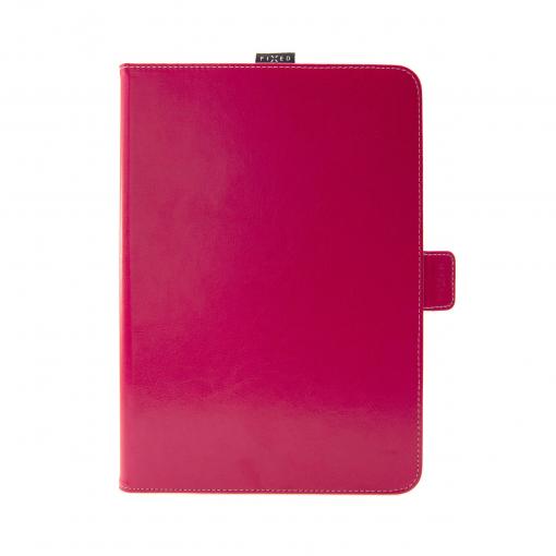 FIXED Novel so stojanom a vreckom pre stylus, PU koža, ružové - Puzdro pre tablet 10.1