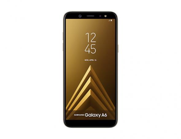 Samsung Galaxy A6+ Dual SIM zlatý - Mobilný telefón