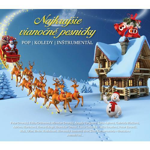 Najkrajšie vianočné pesničky (3CD) - audio CD