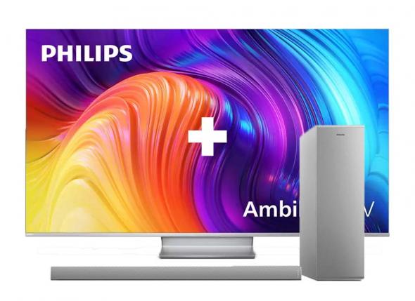 Philips 55PUS8807 + TAB6405 - 4K UHD Android TV + soundbar
