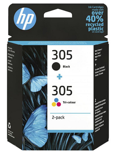 HP 305 black+color dual pack - Náplne pre tlačiareň