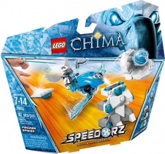 LEGO Chima LEGO CHIMA 70151 Mrazivé ostne  VYMAZAT - Stavebnica