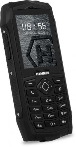 MyPhone Hammer 3 Plus čierny - Mobilný telefón outdoor