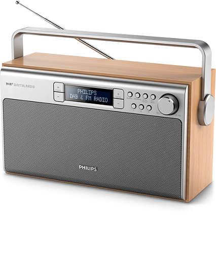 Philips AE5220 - Prenosné rádio s DAB+ tunerom