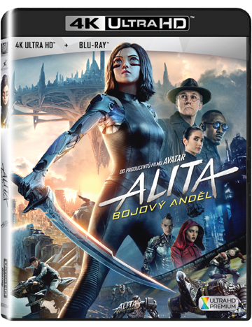 Alita: Bojový Anjel (2BD) - UHD Blu-ray film (UHD+BD)