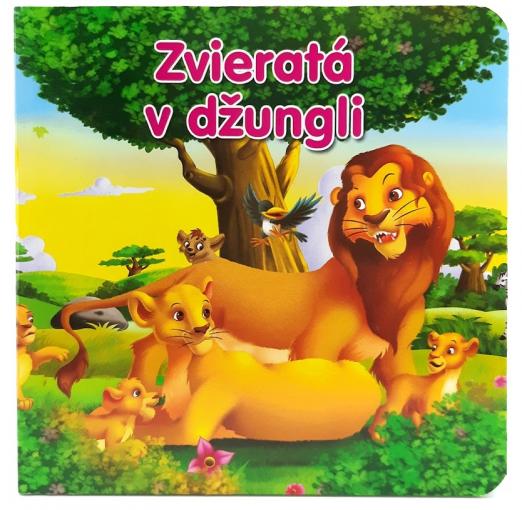 FONI-BOOK Detská knižka Zvieratá v džungli - Kniha