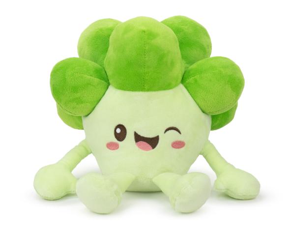 BARRADO KAWAII FOOD Brokolica plyšová hračka 24cm