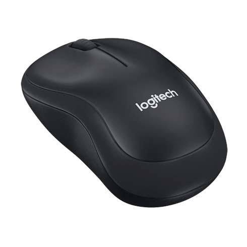 Logitech B220 Silent Plus black - Wireless optická myš