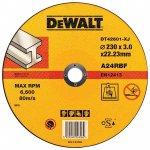 DEWALT DT42601 - kotúč rezný na kovy 230x3,0 mm