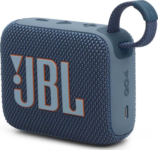 JBL GO4 modrý - Prenosný vodotesný bezdrôtový reproduktor